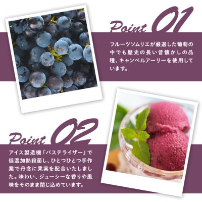 【春日市】フルーツソムリエが作った濃厚『キャンベルアーリー』ジェラート