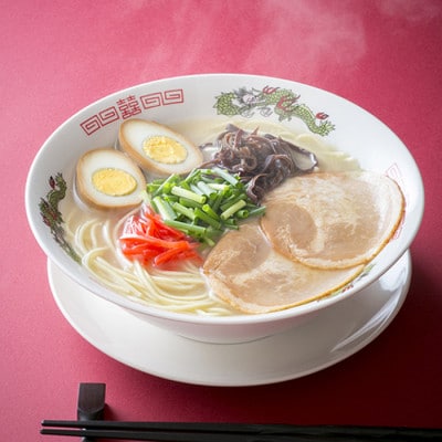 九州福岡名物　博多ラーメン20食セット(とんこつ味)本格派こだわり半生めん(春日市)