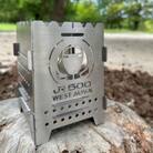 500系新幹線のミニ焚き火台