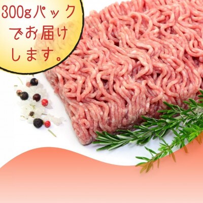 博多和牛100%ミンチ(挽肉)【訳あり】600g(300g×2個)(春日市)