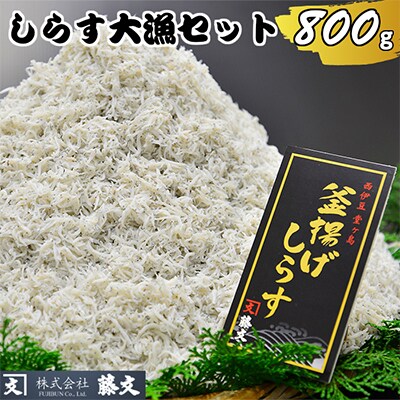 藤文の「しらす大漁セット」