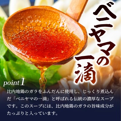 本場大館ベニヤマきりたんぽ鍋セット(4人前)