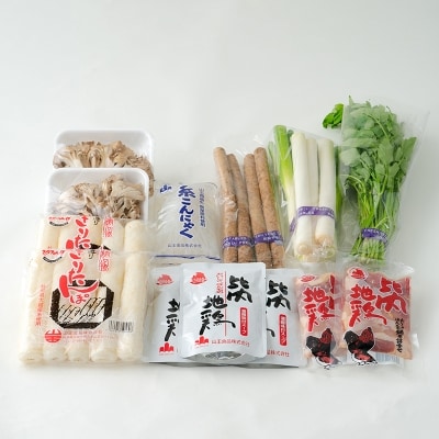 手造りきりたんぽと比内地鶏鍋セット(5～6人前)