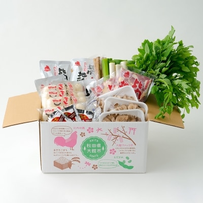 手造りきりたんぽ三昧セット(7～8人前)