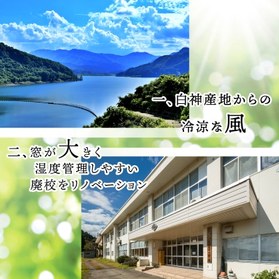 白神生ハム熟成食べ比べ(1年熟成50g、2年熟成50g)