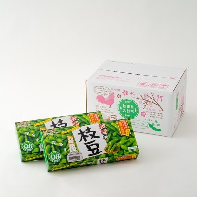 秋田の枝豆(スナック)2箱(12袋入)