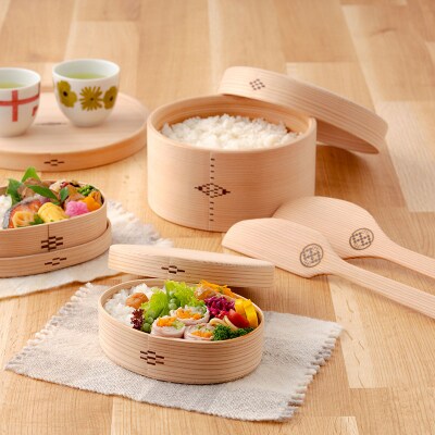 【大館曲げわっぱ】料理へらセット