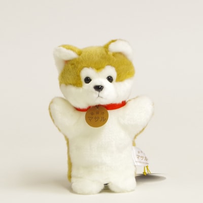 秋田犬マサルハンドパペット4個セット