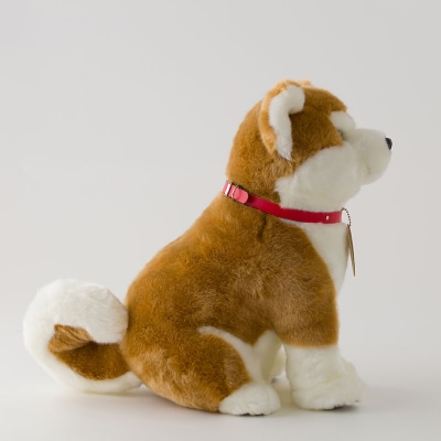 秋田犬マサルぬいぐるみ 座りLサイズ
