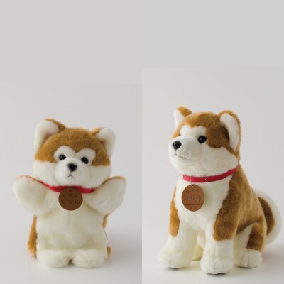 変更OK ザギトワ選手直筆サイン入りぬいぐるみ 秋田犬マサル