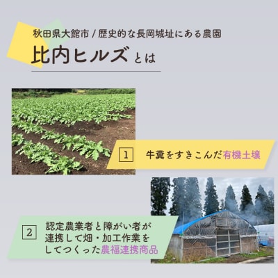 比内ヒルズGIいぶりがっこスライス3袋と黒にんにく2袋
