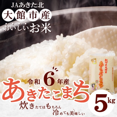 【令和6年産】秋田県大館産あきたこまち　5kg
