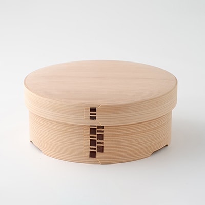 【大館曲げわっぱ】おひつ(5合浅型)