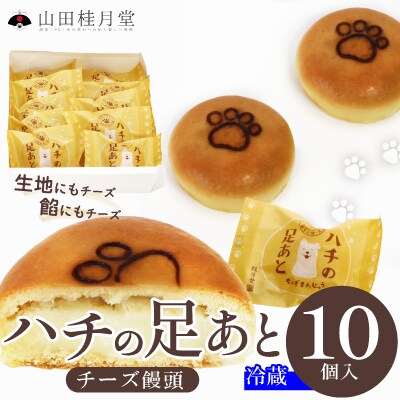 ハチの足あと10個入