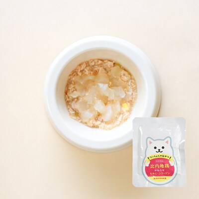 比内地鶏やわらかシリーズ　ワンちゃんのごはん4種セット