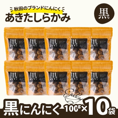 あきたしらかみ黒にんにく10個セット