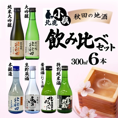 北鹿　小瓶飲み比べ6本セット
