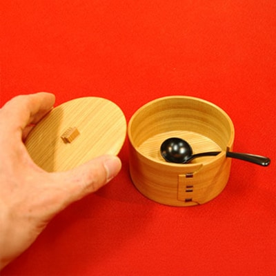 【大館曲げわっぱ】シュガーポット