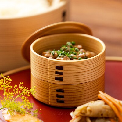 【大館曲げわっぱ】珍味入二段(大) 