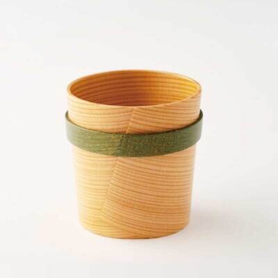 【大館曲げわっぱ】リングガップ　緑