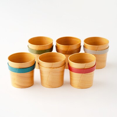 【大館曲げわっぱ】リングガップ　茶