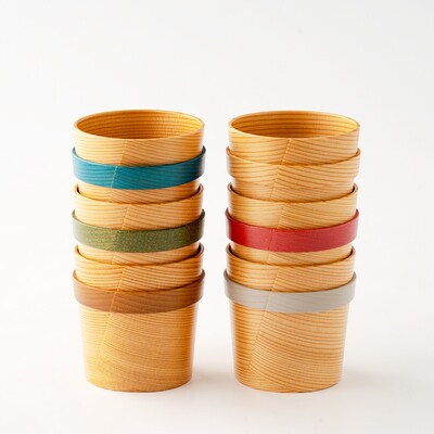 【大館曲げわっぱ】リングガップ　茶