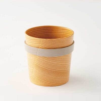 【大館曲げわっぱ】リングガップ　グレー