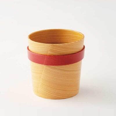 【大館曲げわっぱ】リングガップ　赤