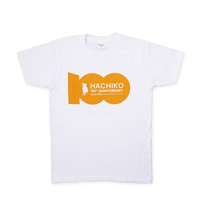 HACHI100オリジナルロゴTシャツホワイトS&(HACHI100オリジナルコットン巾着)
