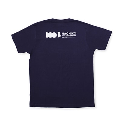 HACHI100オリジナルロゴTシャツネイビーS&(HACHI100オリジナルコットン巾着)