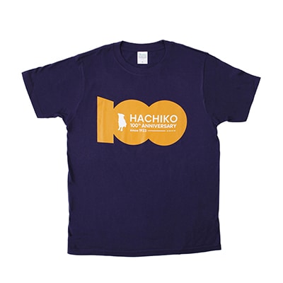HACHI100オリジナルロゴTシャツネイビーXXL&(HACHI100オリジナルコットン巾着)