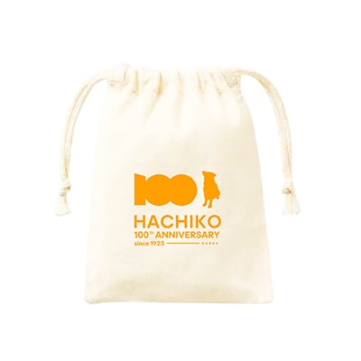 HACHI100オリジナルTシャツイラストverXXL&(HACHI100オリジナルコットン巾着)