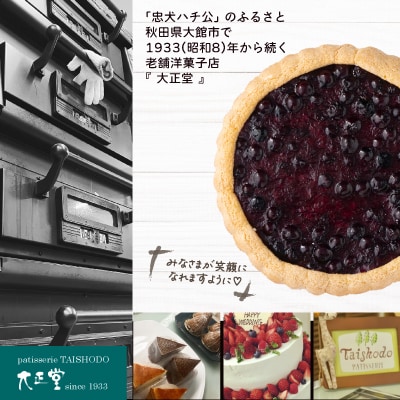 ブルーベリーのアイスケーキ(ホール17cm)