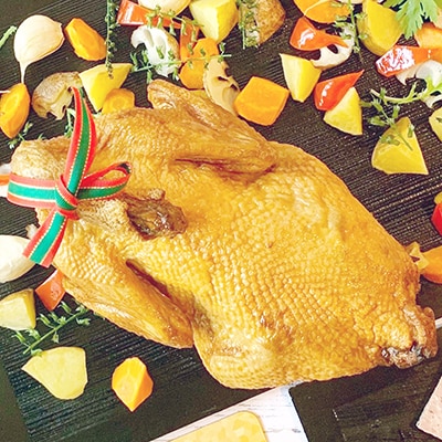 丸焼き比内地鶏