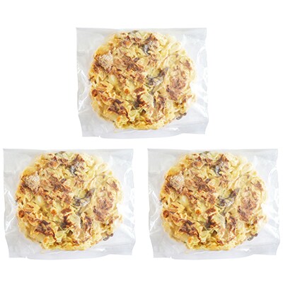 比内地鶏のお好み焼き(3枚入り)