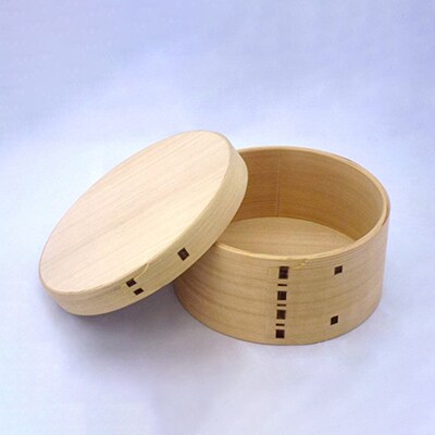 【大館曲げわっぱ】おひつ七寸隅角(3合用) 