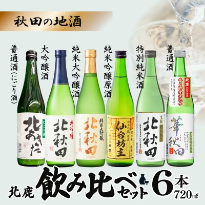 北鹿飲み比べ6本セット