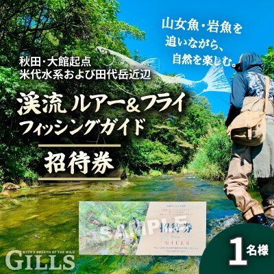渓流ルアー&フライフィッシングガイド