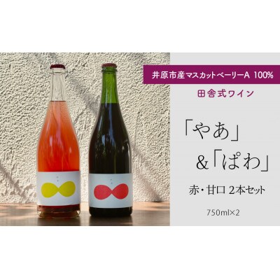 田舎式ワイン「やあ」&「ぱわ」2本セット