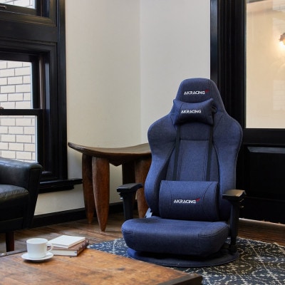 AKRacing ゲーミング 座椅子 極坐(ぎょくざ) Denim | お礼品詳細