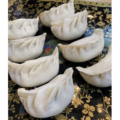 ぎょうざ楼の唯一無二の手打ち餃子60個(20個×3パック)　餃子1つ約30g!