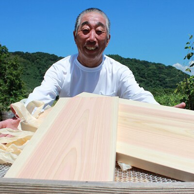 四万十ひのきのまな板2枚セット