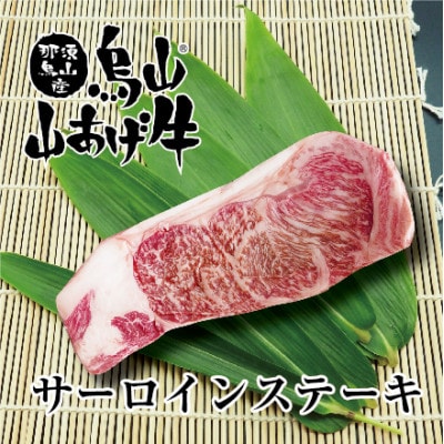 【那須烏山産 烏山山あげ牛】サーロインステーキ 200g×1枚[12-4]