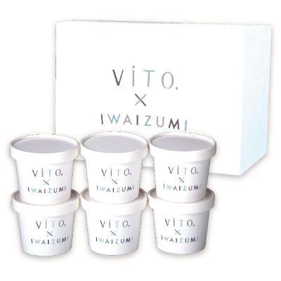 ViTO×IWAIZUMI イタリアンジェラート6個入