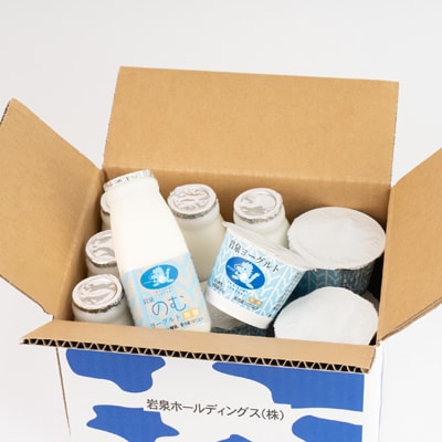 岩泉ヨーグルト90g×6個・のむヨーグルト200ml×6本セット
