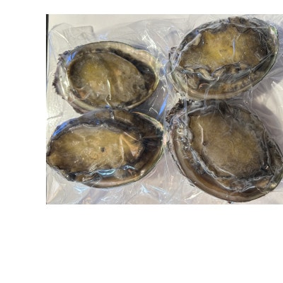 三陸小本浜産冷凍天然あわび　400g(4個入り)