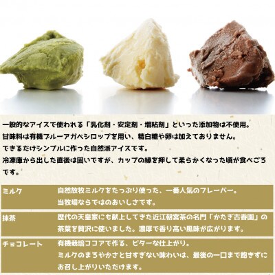 なかほら牧場のアイス3種各1個&フローズンヨーグルト3種各1個　合計6個セット