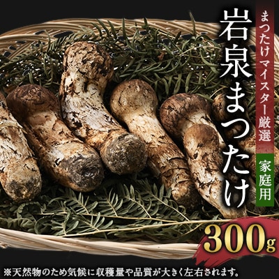 【自家用】岩泉まつたけ 300g