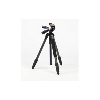 【ケンコー・トキナー】軽量デジタル一眼レフ向け　小型25mmパイプ径4段カーボン三脚 460834