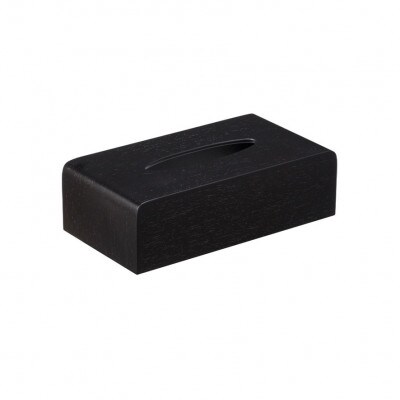 サイトーウッド  TISSUE BOX COVER ブラック No.TS-03B